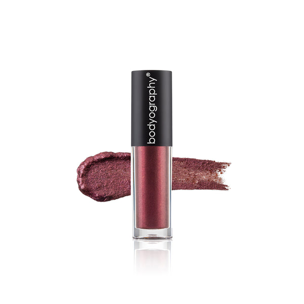 Crystal Glide Liquid Eyeshadow in Garnet - Bodyography® Professional Cosmetics