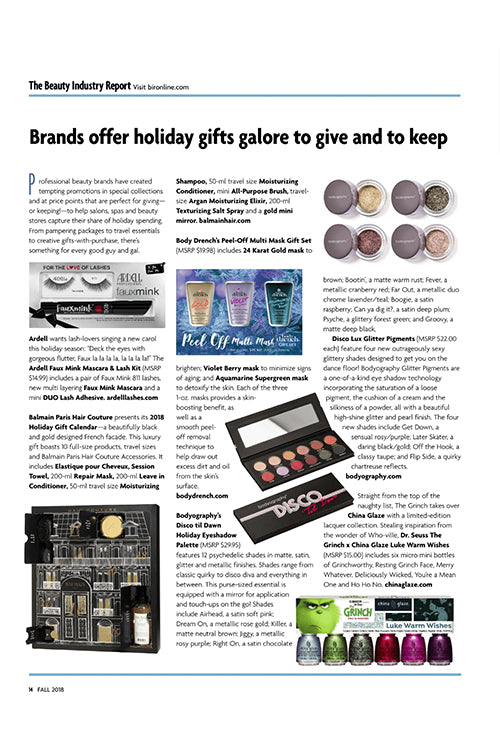 The Beauty Industry Report | Fall 2018