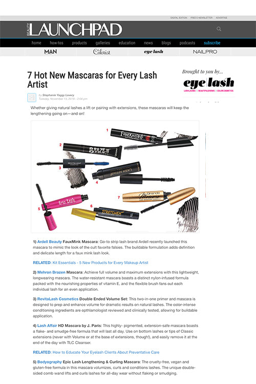 7 Hot New Mascaras for Every Lash Artist