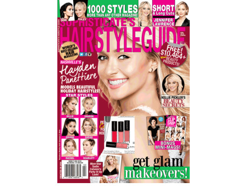 Bodyography Mini Electric Lip Slides featured in Hair Style Guide February 2016