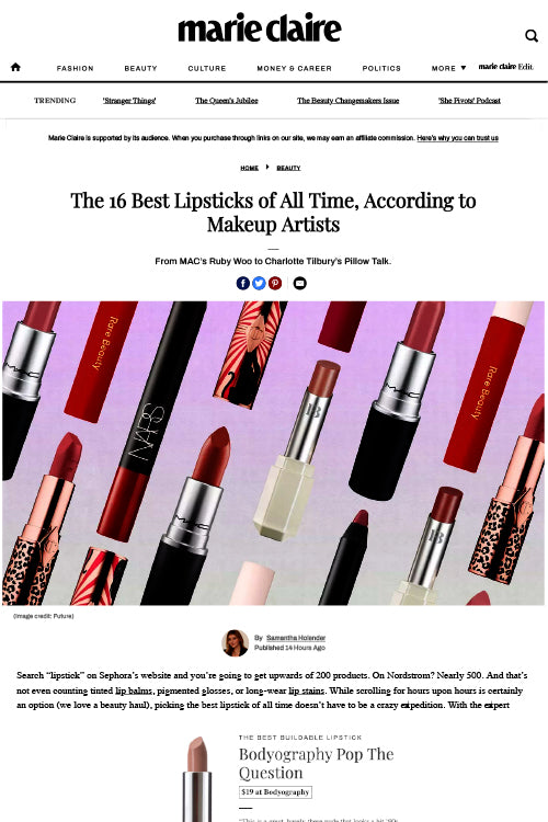 The 16 Best Lipsticks of All Time, According to Makeup Artists