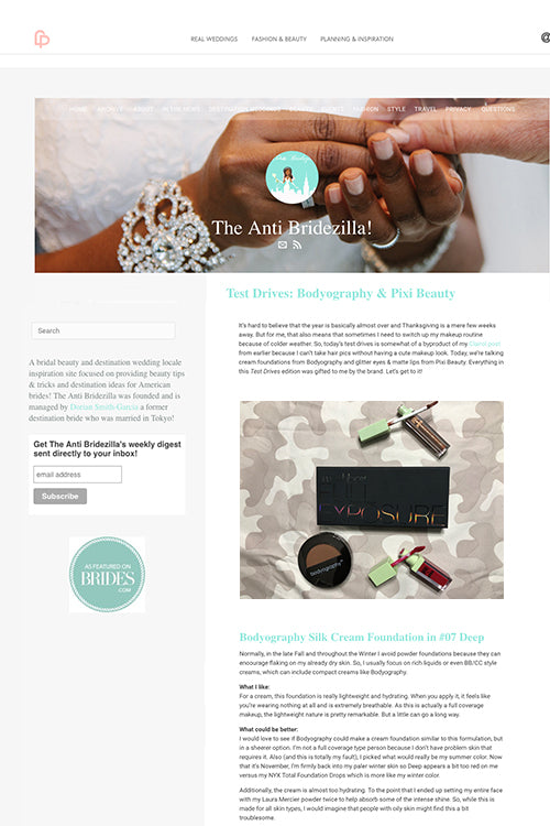 Test Drives: Bodyography & Pixi Beauty