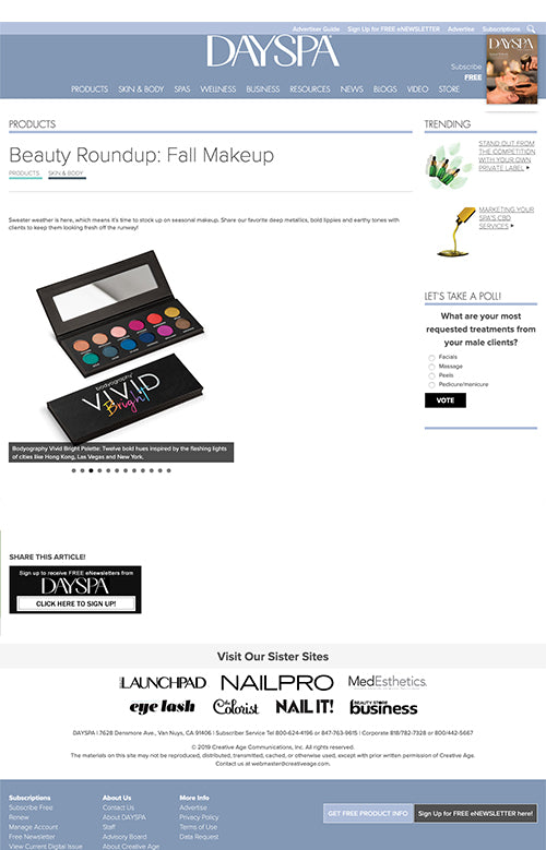 Beauty Roundup: Fall Makeup