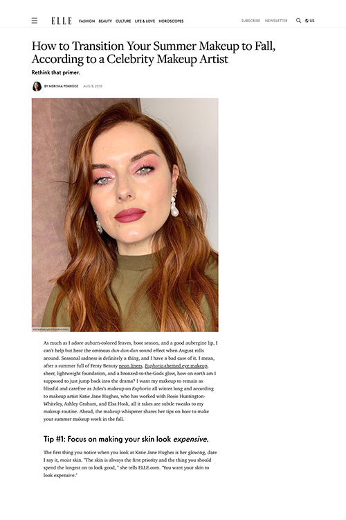 How to Transition Your Summer Makeup to Fall, According to a Celebrity Makeup Artist