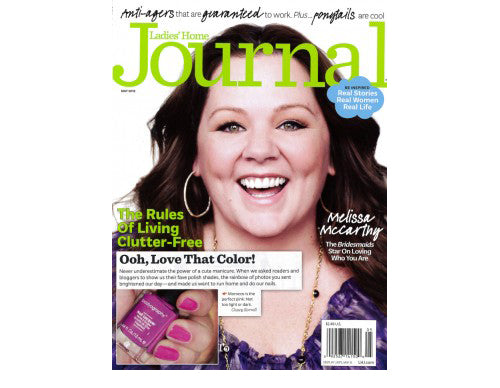 Bodyography Nail Lacquers featured in Ladies Home Journal May 2012