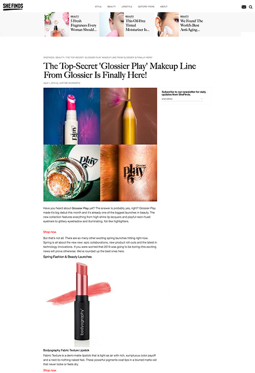 The Top-Secret 'Glossier Play' Makeup Line From Glossier Is Finally Here!