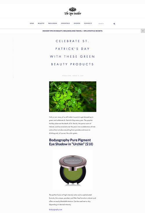 Celebrate St. Patrick's Day with These Green Beauty Products