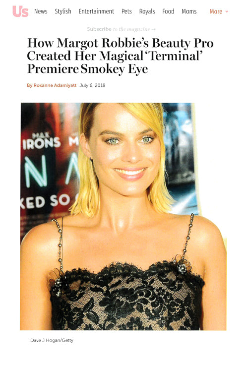 How Margot Robbie’s Beauty Pro Created Her Magical ‘Terminal’ Premiere Smokey Eye