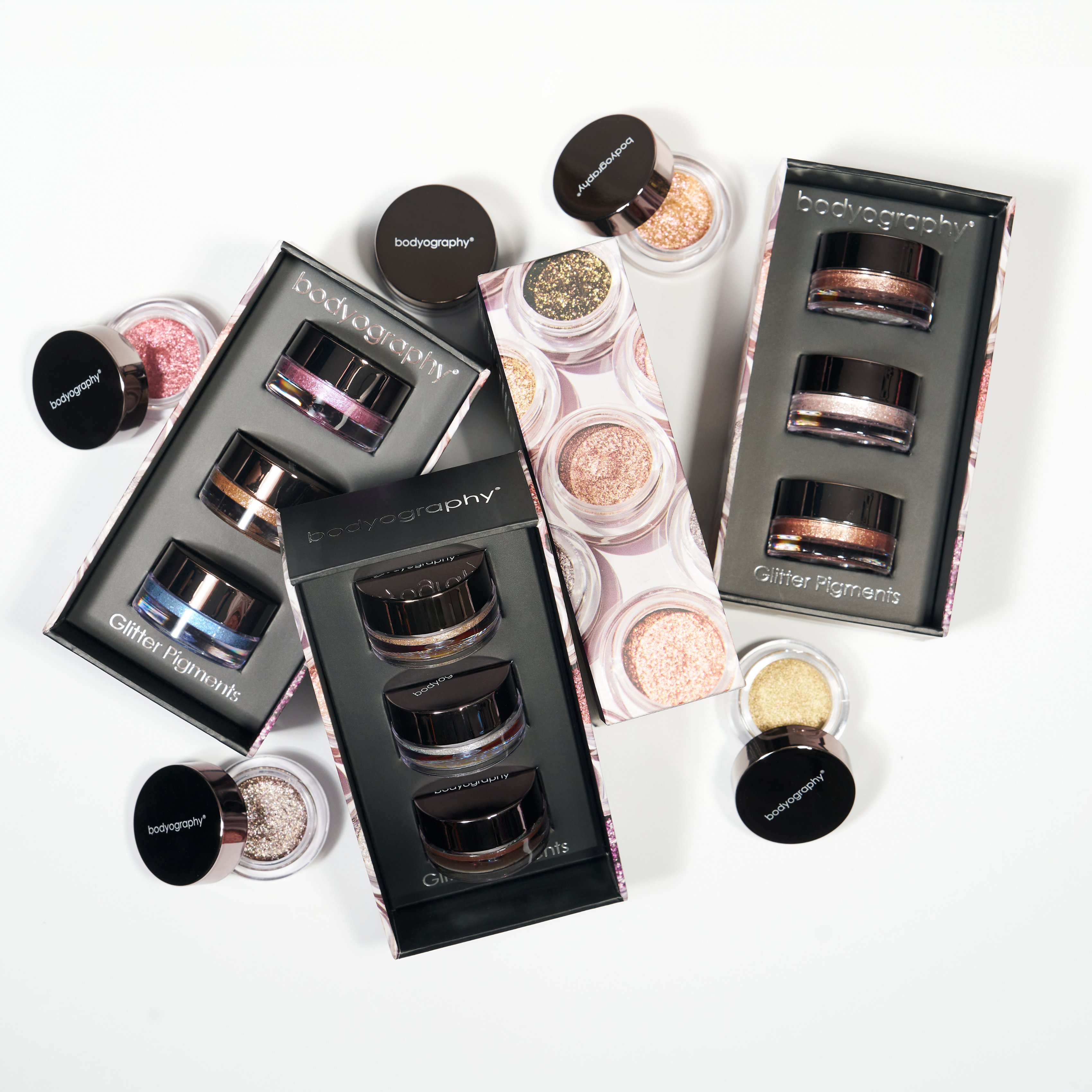 Glitter Pigment Trio Sets