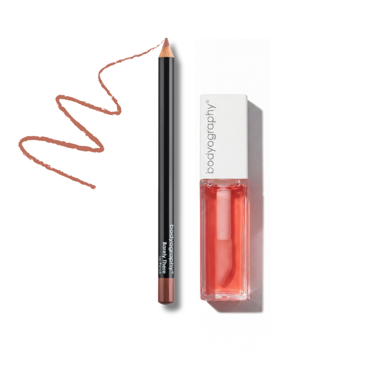 Line + Shine Duo | Lip Pencil + Glossy Lip Oil