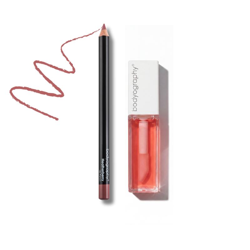 Line + Shine Duo | Lip Pencil + Glossy Lip Oil