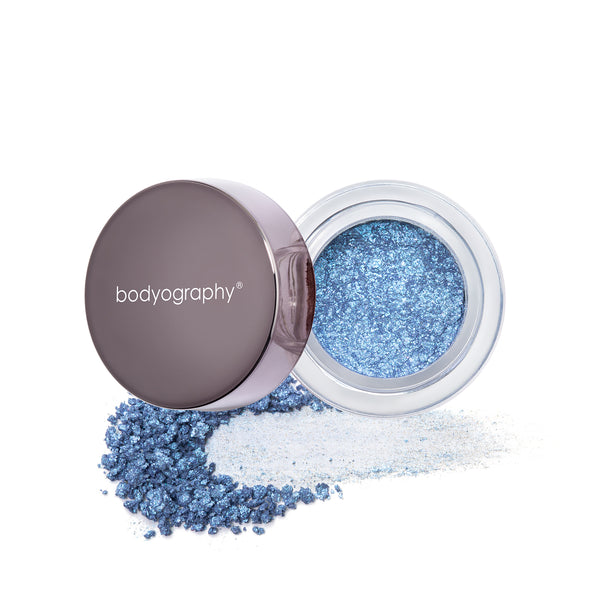 Ambient Lux Glitter Pigment in Blue Morpho - Bodyography® Professional Cosmetics