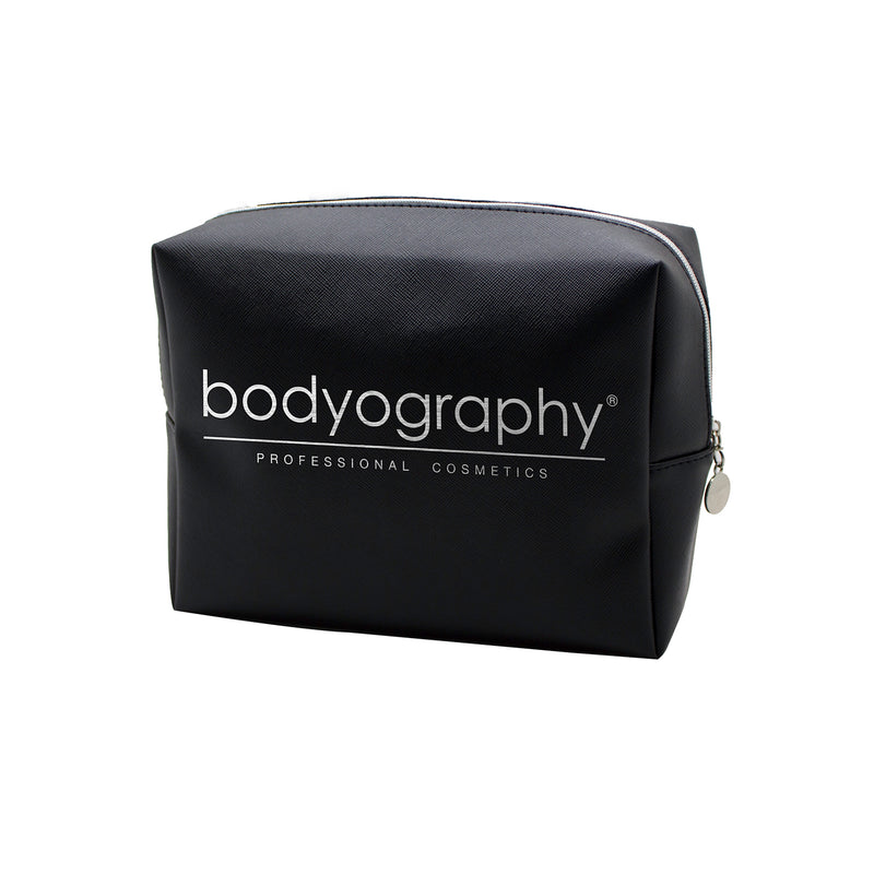 Bodyography Vinyl Makeup Bag, Cosmetic Bag, Small Makeup Bag, 1 Pc